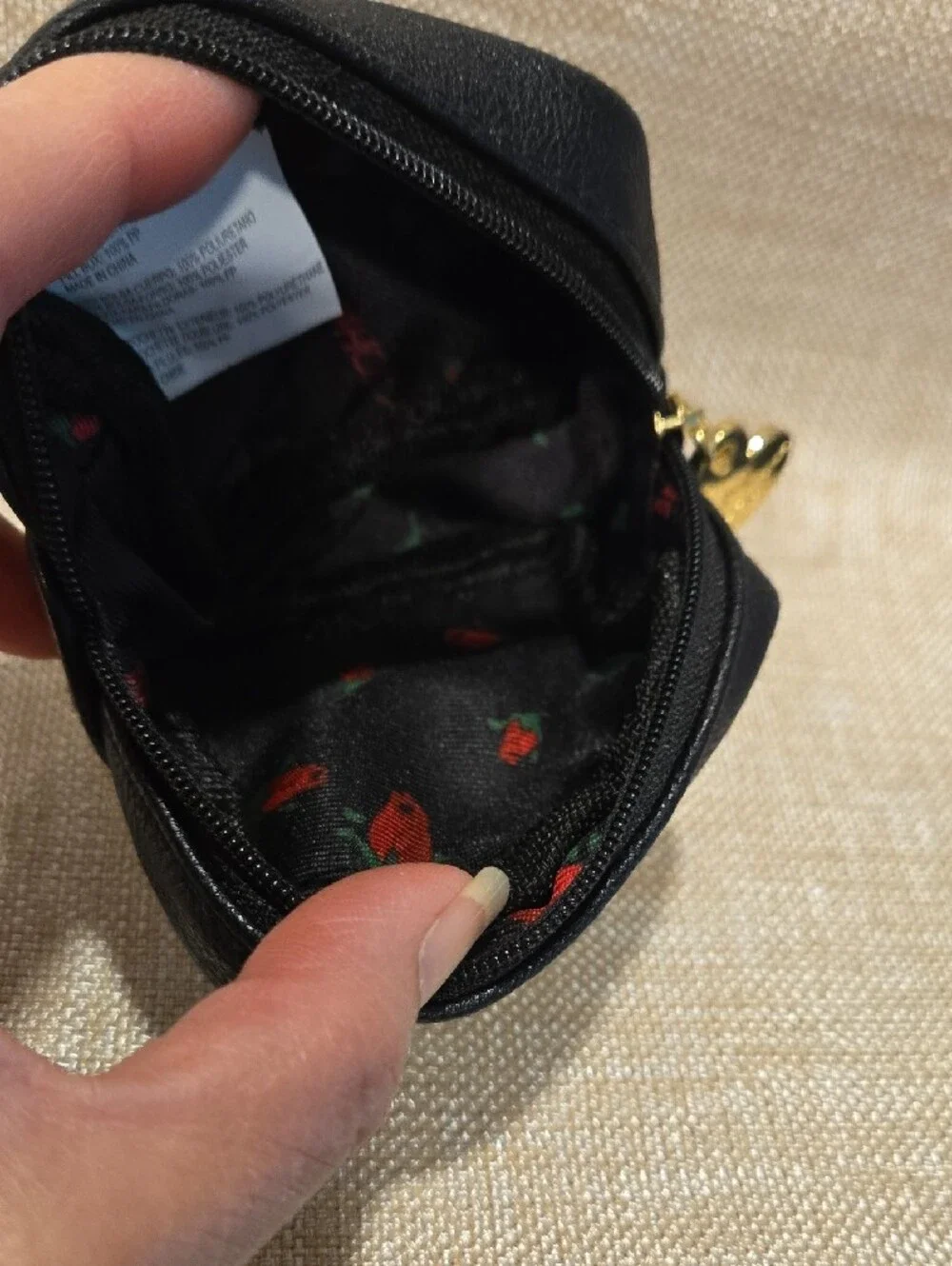 Betsey Johnson Penguin Coin Purse EUC 3.5